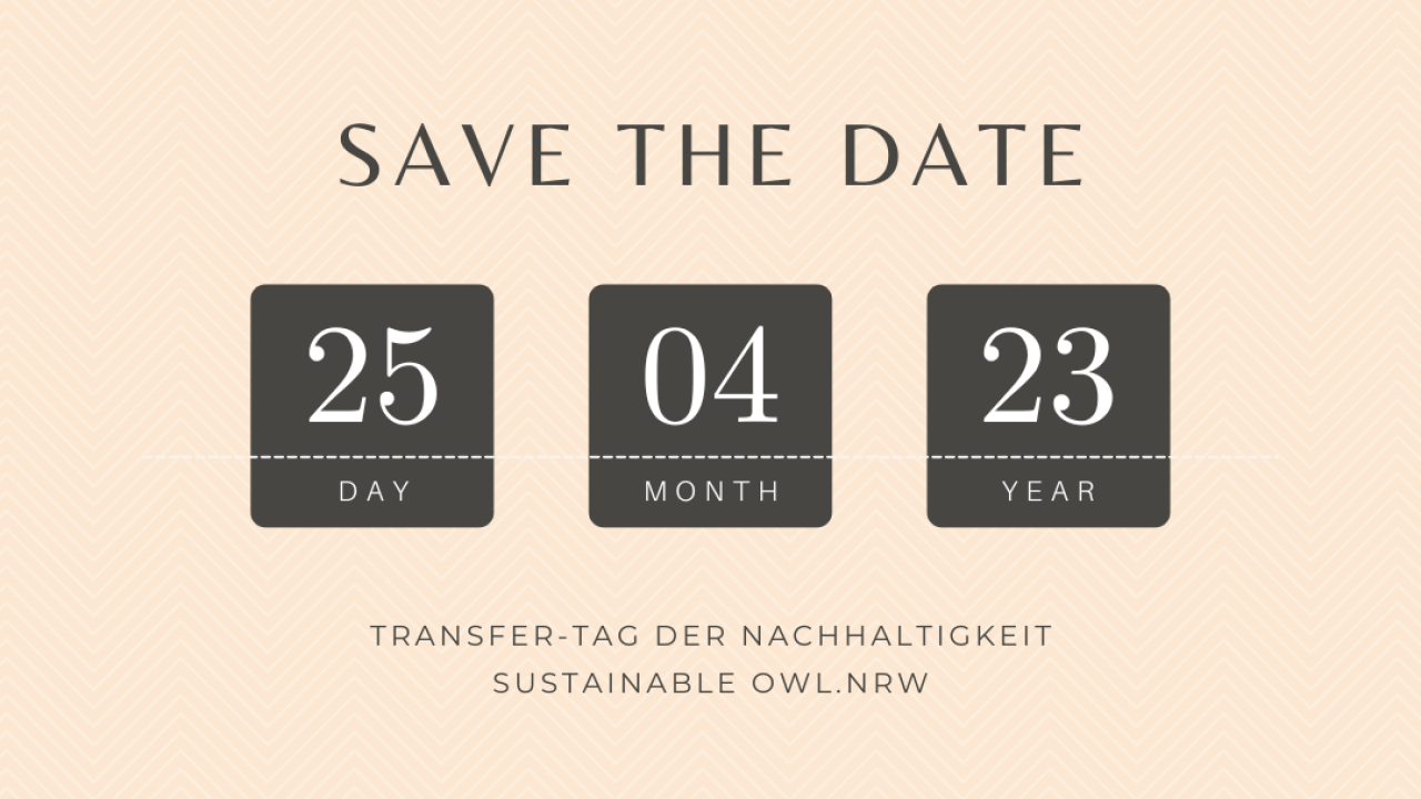 Save the date: Erster 